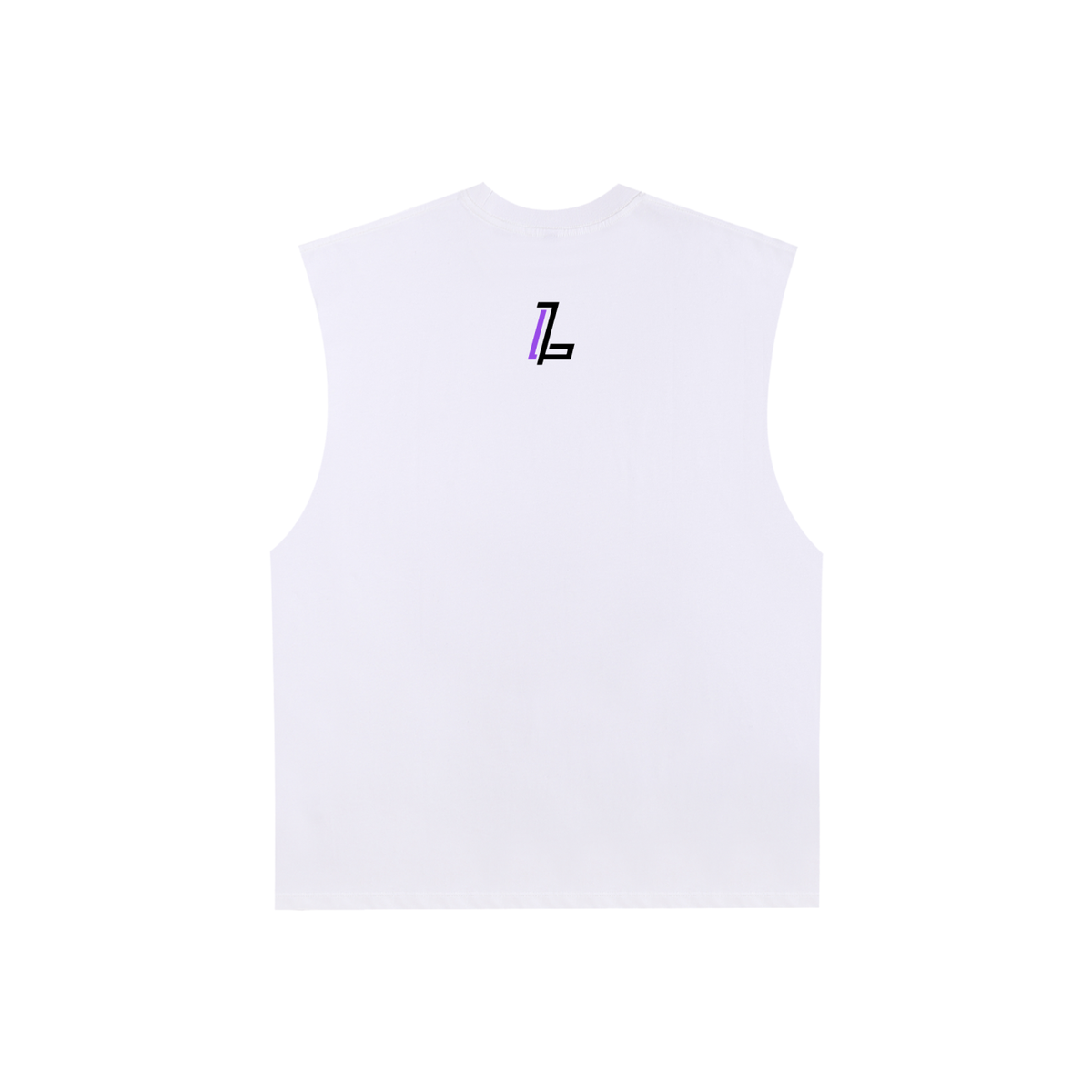 Raw Edge Cotton Tank Top
