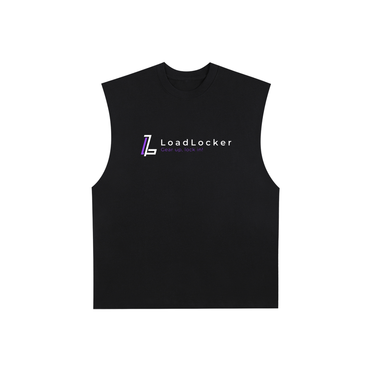 Raw Edge Cotton Tank Top