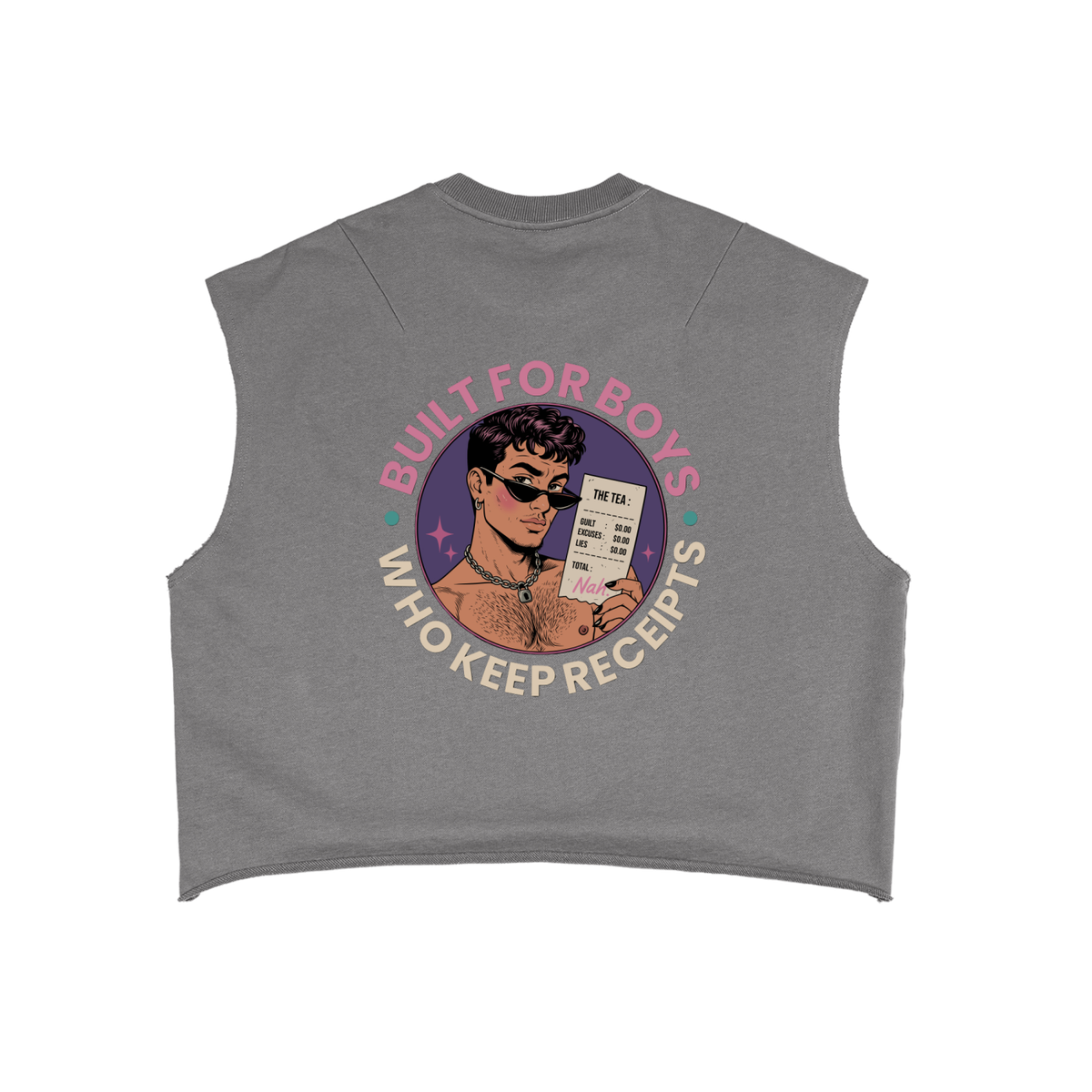 LL Boxy Tank Top Grey