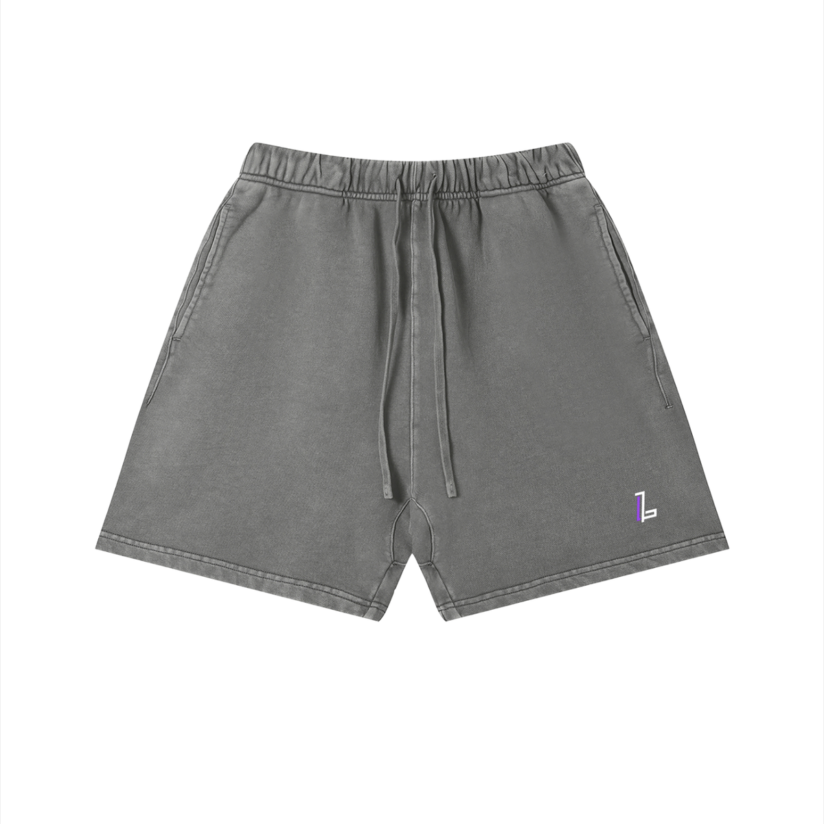 Unisex Vintage Wash Cotton Shorts
