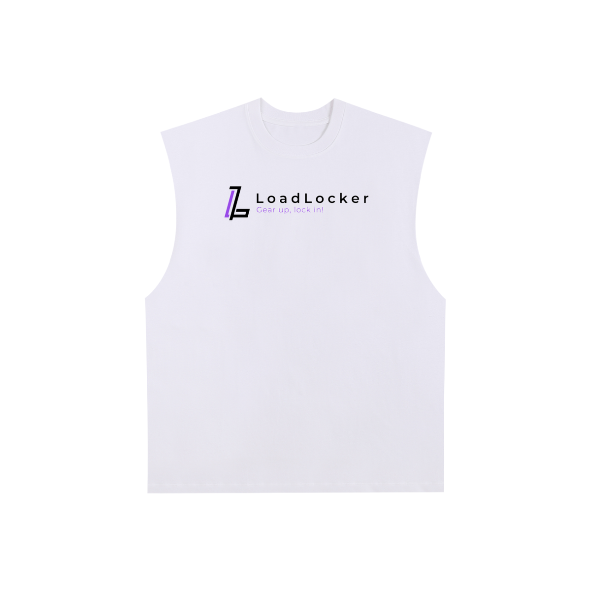Raw Edge Cotton Tank Top